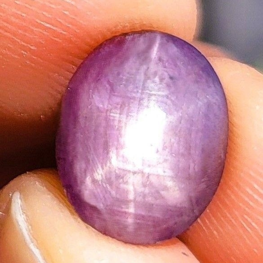 Star Ruby Gemstone With Appraisal